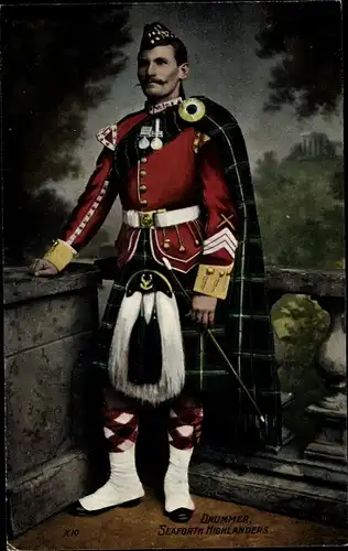 Ak Drummer, Seaforth Highlanders, Schottischer Soldat