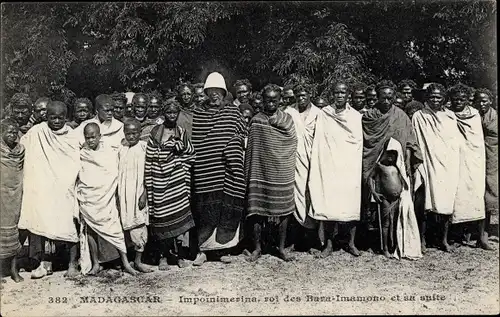 Ak Madagaskar, Impoinimerins roi des Bara Imamono et sa suite, König