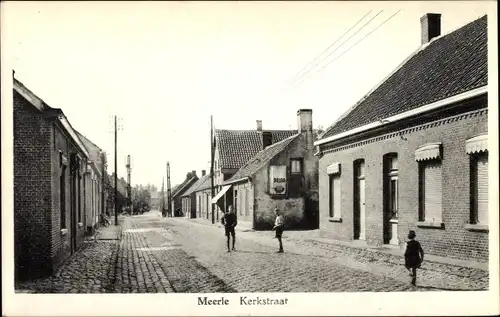 Ak Meerle Hoogstraten Hoogstraeten Flandern Antwerpen, Kerkstraat