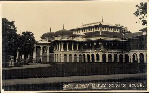 Ak Medan Sumatra Indonesien, The Newly Malay King's House