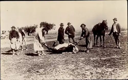 Ak Südamerika, Gauchos