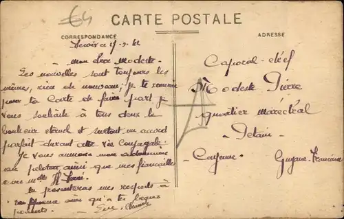 Ak Robert Martinique, L'Entrée du Bourg