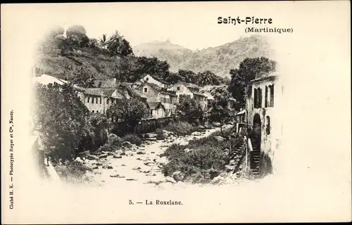 Ak Saint Pierre Martinique, La Roxelane