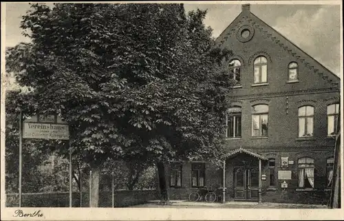 Ak Benthe Ronnenberg in Niedersachsen, Vereinshaus