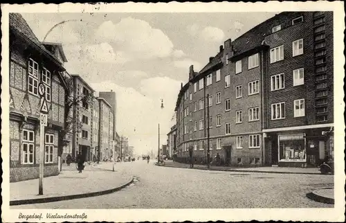 Ak Hamburg Bergedorf, Vierlandenstraße