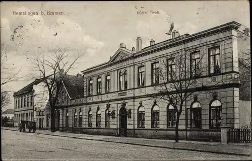 Ak Hemelingen Bremen, Lüer's Tivoli
