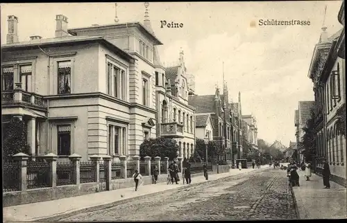 Ak Peine in Niedersachsen, Schützenstraße