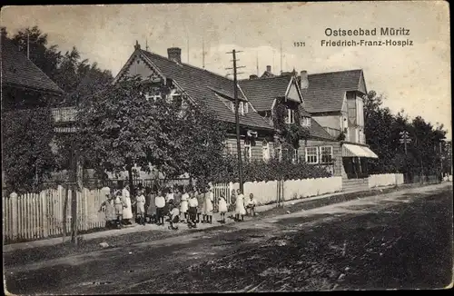 Ak Ostseebad Graal Müritz, Friedrich Franz Hospiz