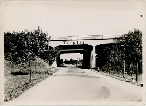 Foto Triptis in Thüringen, Straßenüberführung, Brücke