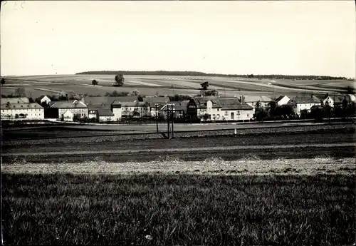 Foto Triptis in Thüringen, Ortsansicht, Bahnstrecke