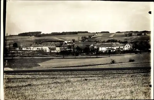 Foto Triptis in Thüringen, Ortsansicht, Bahnstrecke