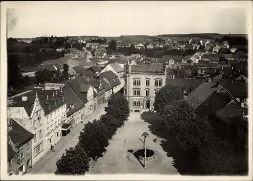 Foto Triptis in Thüringen, Rathaus, Markt