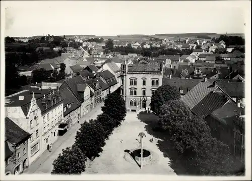 Foto Triptis in Thüringen, Rathaus, Markt