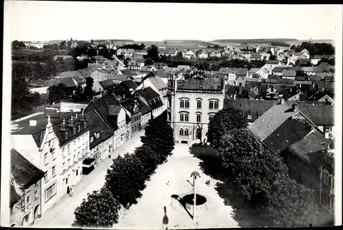 Foto Triptis in Thüringen, Rathaus, Markt
