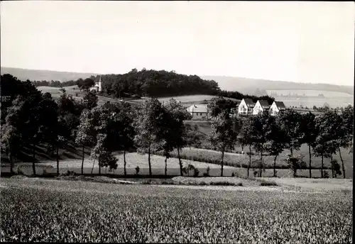 Foto Triptis in Thüringen, Landschaftspanorama, Häuser