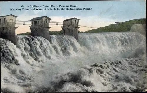 Ak Panama, Gatun Spillway, Gatun Dam, Panama Canal, Hydroelectric Plant