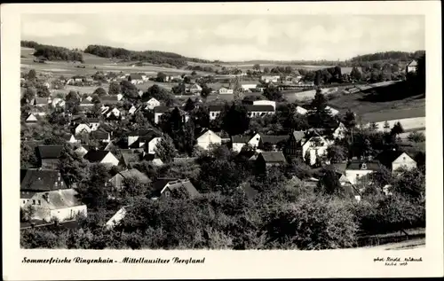 Ak Ringenhain Steinigtwolmsdorf Oberlausitz, Gesamtansicht