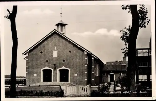 Ak Hollandscheveld Drenthe Niederlande, Ger. Kerk