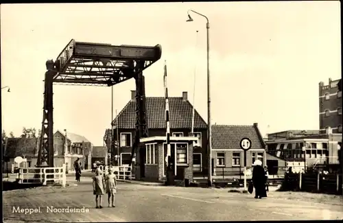 Ak Meppel Drenthe Niederlande, Noordeinde