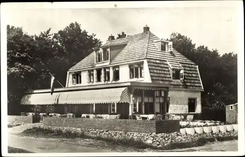 Ak Texel Nordholland Niederlande, Hotel-Café Bos en Duin