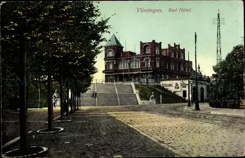 Ak Vlissingen Zeeland Niederlande, Bad Hotel