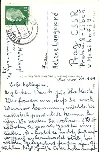 Ak Weimar in Thüringen, Brunnen mit Figuren, Turm, Winteransicht