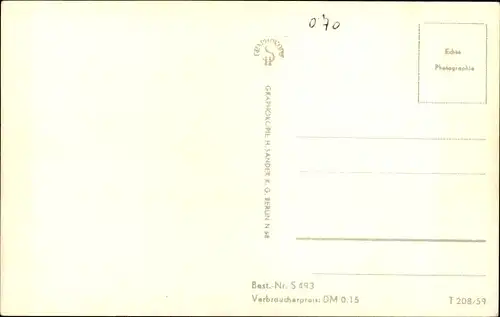 Ak Zittau in der Oberlausitz, Stadtpanorama von oben