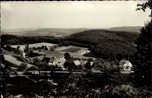 Ak Schönbrunn Unter Schönmattenwag Wald Michelbach im Odenwald Hessen, Panorama