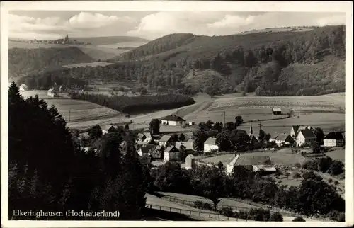 Ak Elkeringhausen Winterberg im Sauerland, Panorama