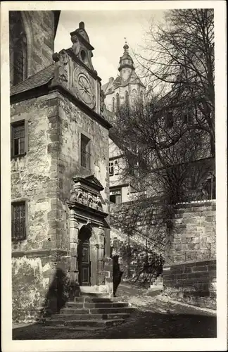 Ak Marburg an der Lahn, An der lutherischen Kirche