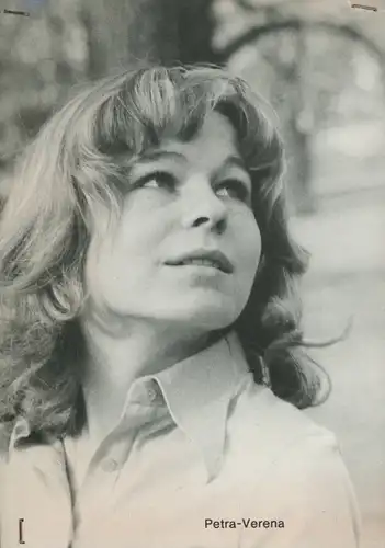 Ak Schauspielerin Petra Verena Milchert, Portrait