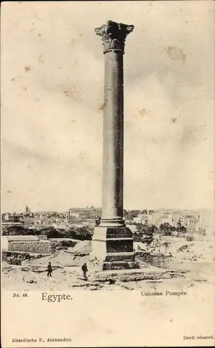 Ak Ägypten, Colonne Pomée