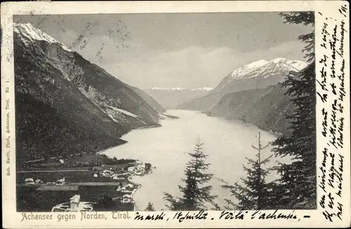 Ak Achensee in Tirol, Panorama