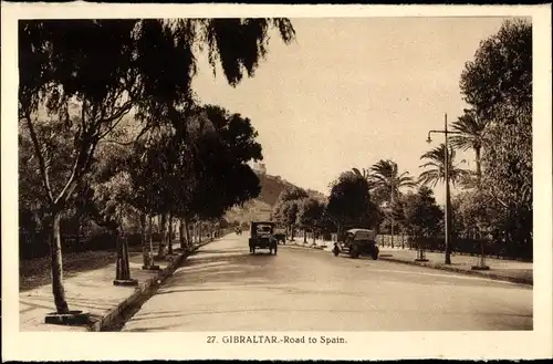 Ak Gibraltar, Road to Spain