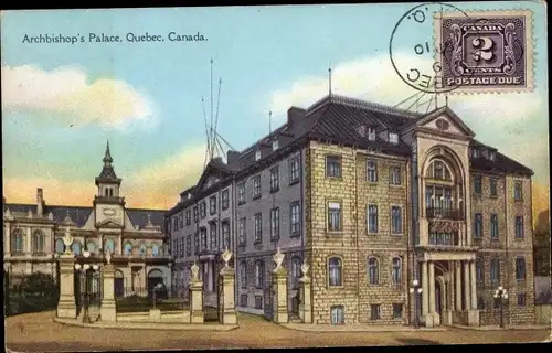 Ak Québec Kanada, Archbishop's Palace