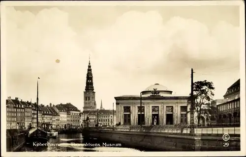 Ak København Kopenhagen Dänemark, Thorvaldsens Museum