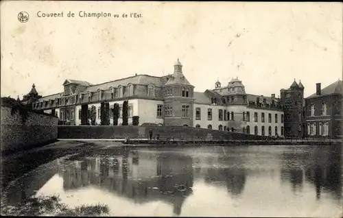 Ak Champlon Tenneville Wallonien Luxemburg, Couvent de Champlon vu de l'Est