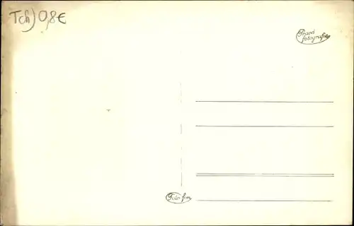 Ak Tschechien, Durchblick zum Ort