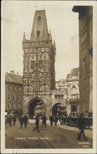 Ak Praha Prag Tschechien, Partie am Pulverturm