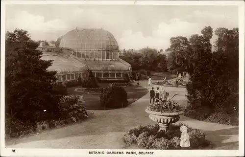 Ak Belfast Nordirland, Botanic Gardens Park