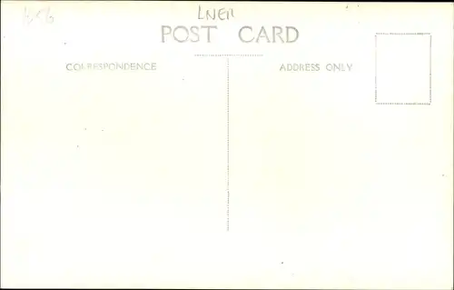 Foto Ak Britische Eisenbahn, Dampflok Nr. 1256, LNER