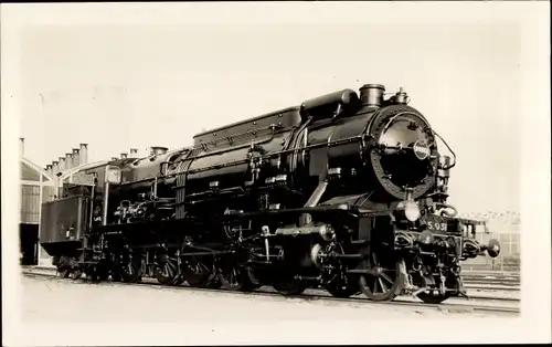 Foto Ak Französische Eisenbahn, Dampflok