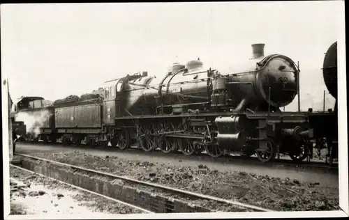 Foto Ak Französische Eisenbahn, Dampflok Nr. 141 059