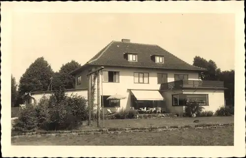 Foto Ak Farge Blumenthal Hansestadt Bremen, Blick auf ein Wohnhaus