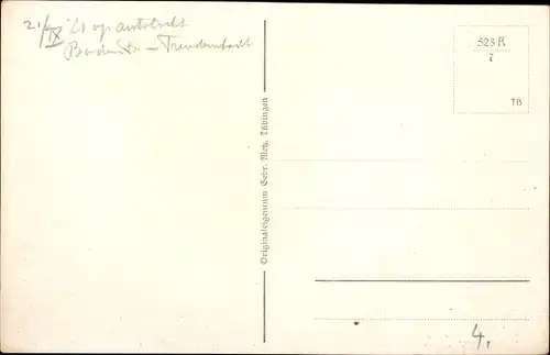 Ak Schönmünzach Baiersbronn im Kreis Freudenstadt, Murgtal, Hotel Post