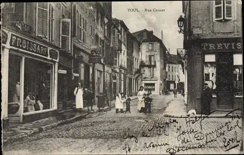 Ak Toul Meurthe et Moselle, Rue Carnot