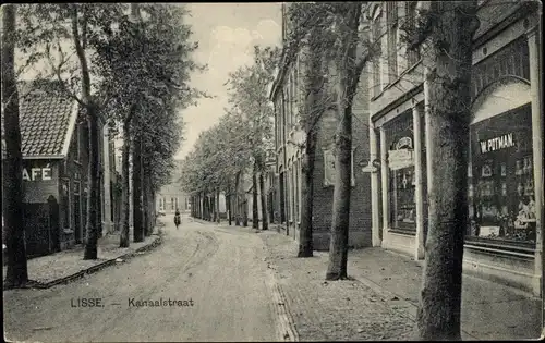 Ak Lisse Südholland, Kanaalstraat, Handlung W. Petman