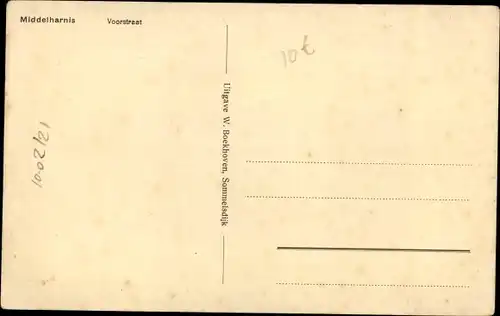 Ak Middelharnis Südholland, Voorstraat
