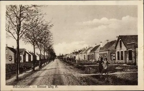 Ak Melissant Südholland, Nieuwe Weg A.