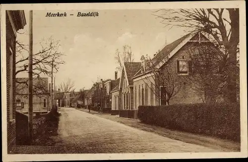 Ak Meerkerk Südholland, Bazeldijk